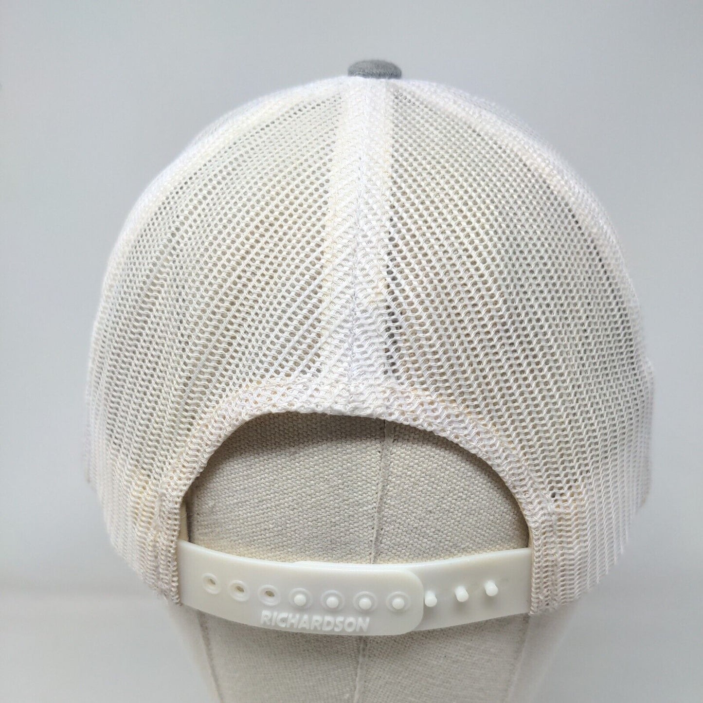 Axchem Group Snapback Mesh Back Trucker Hat Gray One Size Richardson