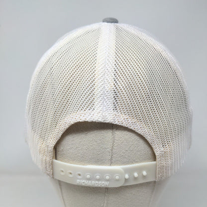Axchem Group Snapback Mesh Back Trucker Hat Gray One Size Richardson