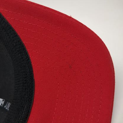 New Era NFL San Francisco 49ers Snapback Hat Red One Size Rope Patch 9SEVENTY