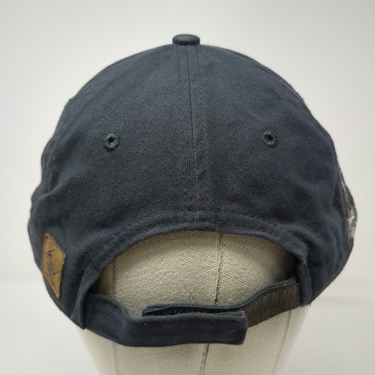 Dri Duck Simplot Baseball Cap Gray One Size Embroidered Grizzly Bear Hat Cotton
