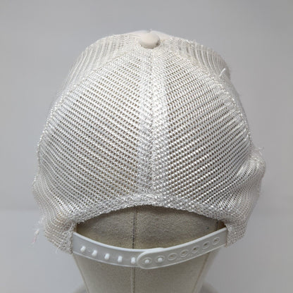 Cactus Pete's Royal Flush Plus Snapback Trucker Hat White One Size