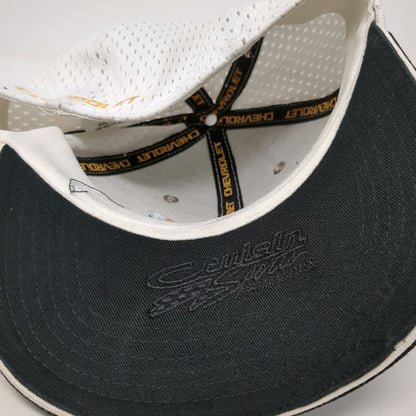 Cruisin Sports Chevrolet Hat Baseball Cap Black One Size Mesh Back Fitted Bowtie