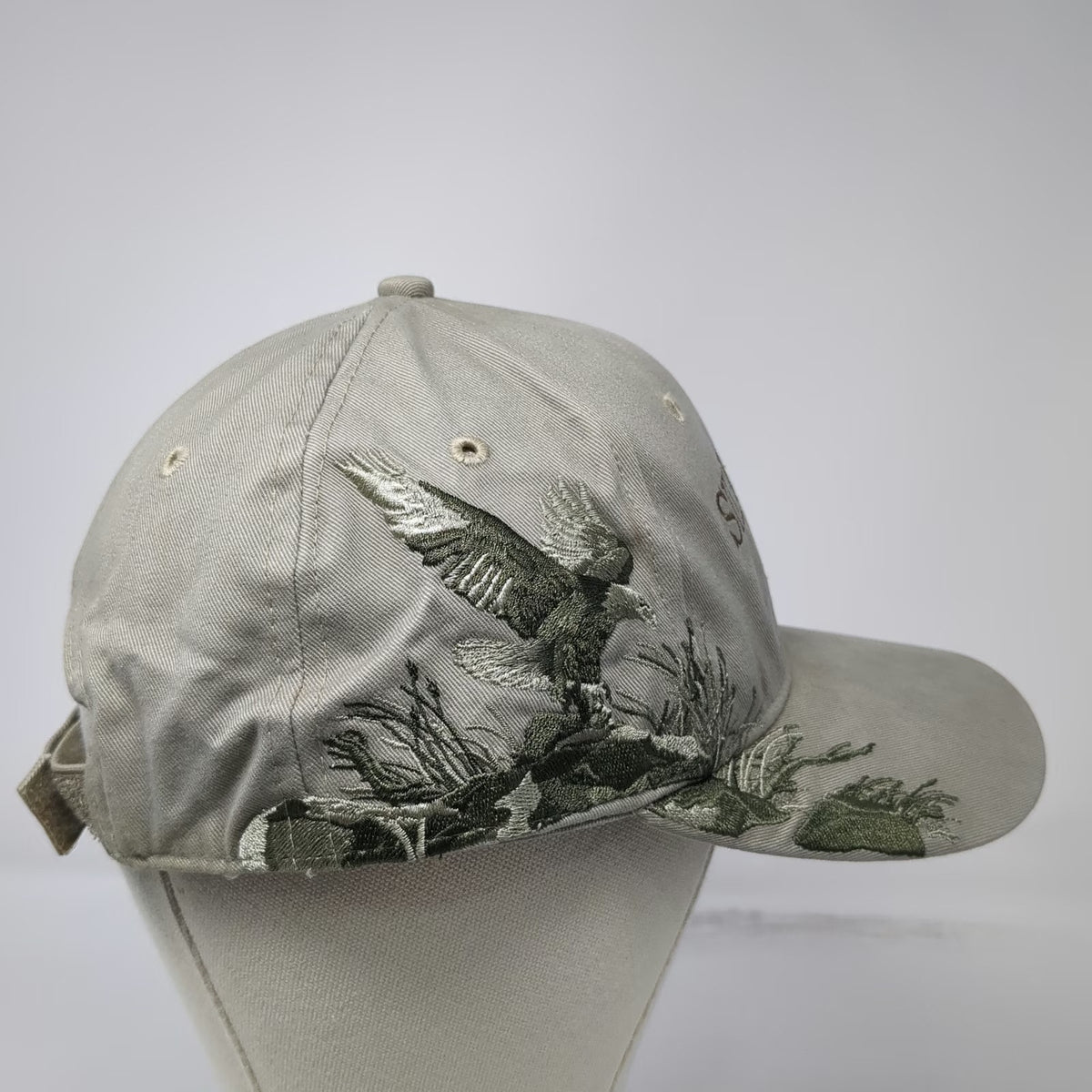 DRI DUCK Baseball Cap Beige One Size Wildlife Series Eagle Embroidery Idaho Hat
