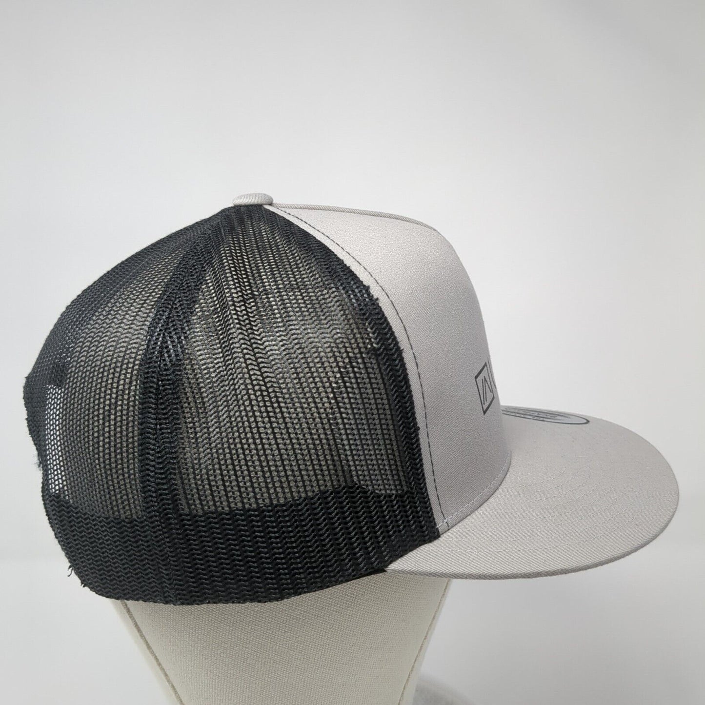 UKIAH Snapback Trucker Hat Gray OS Adjustable Mesh Back The Classics Yupoong