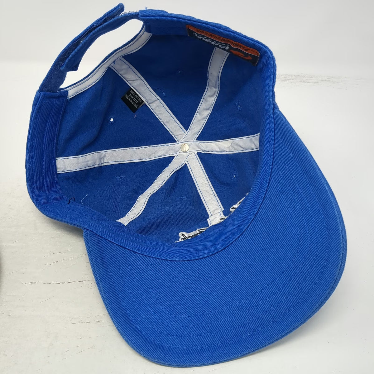 Pukka Headwear Baseball Cap Blue One Size Shadow Creek Embroidery Strapback Hat