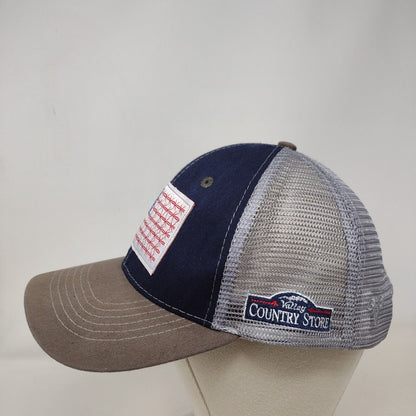 Flag Patch Snapback Mesh Back Trucker Hat Multi OSFA Valley Country Store