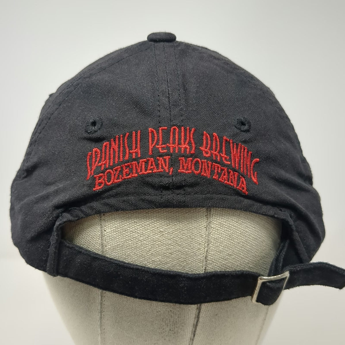 Baseball Cap Black One Size Spanish Peaks Brewing Bozeman Montana No Whiners Hat
