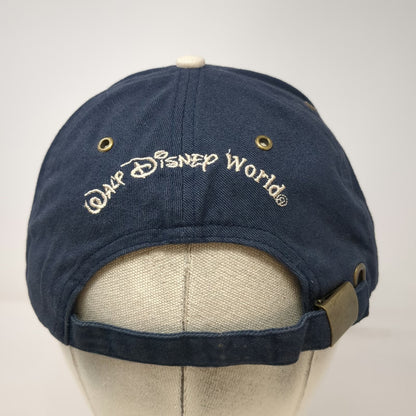 Walt Disney World Baseball Cap Blue One Size Mickey Mouse M Logo Slideback Hat