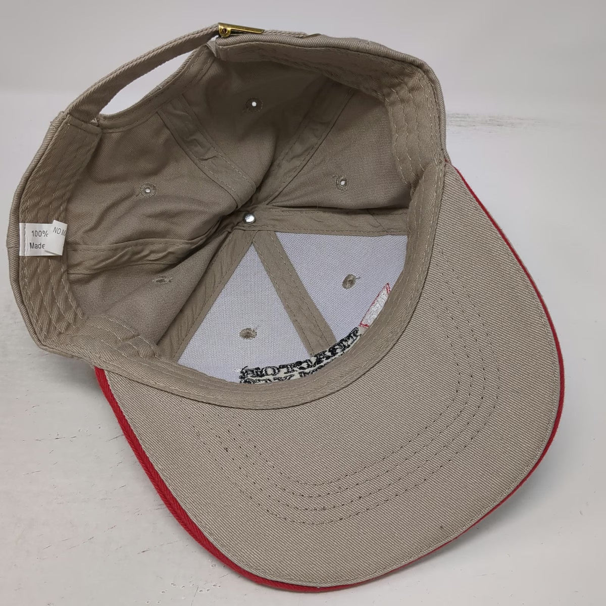 Tractor Supply Co Baseball Cap Beige One Size Since 1938 Slideback Hat Cotton