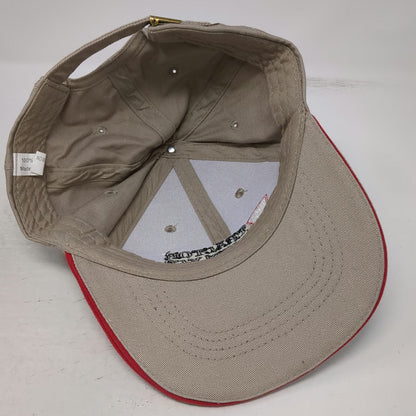 Tractor Supply Co Baseball Cap Beige One Size Since 1938 Slideback Hat Cotton