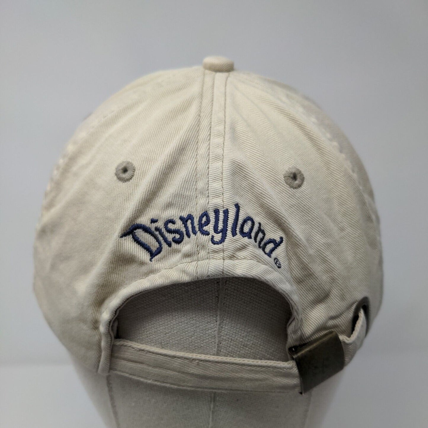 Mickey Mouse Disneyland Slideback Hat Tan Adult Adjustable Embroidered