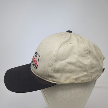 Richardson Baseball Cap Beige One Size Western Mountain Bus Parts Sales Hat