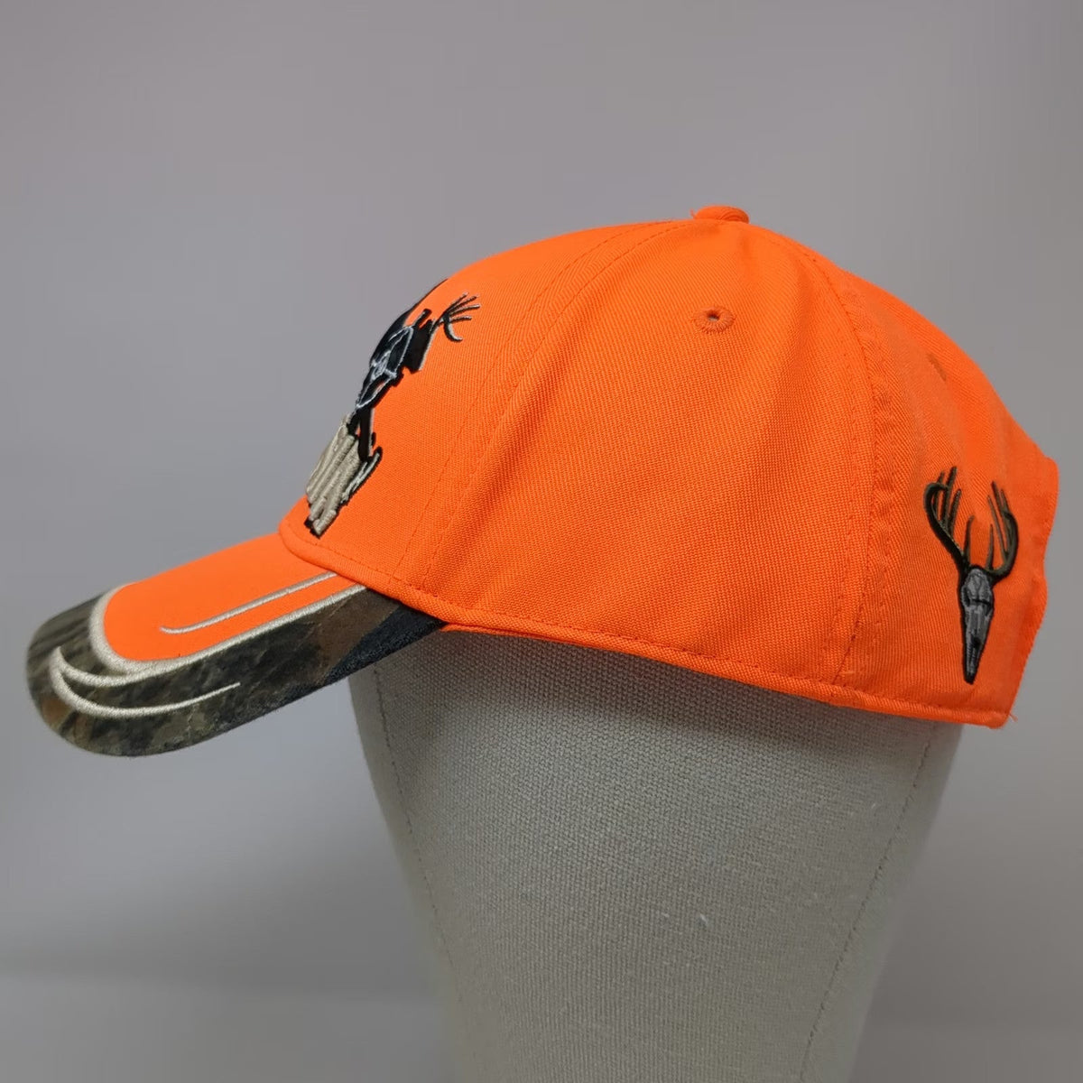 Buck Wear Deer Assassin Hunting Orange One Size Baseball Cap Hat Camo Strapback