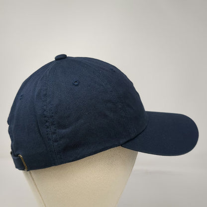 Yupoong Baseball Cap Blue OSFM Embroidered 77 Diamond Logo Adjustable Cotton Hat
