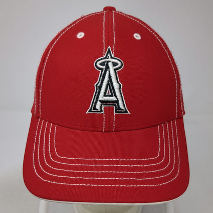 Los Angeles Angels MLB '47 Baseball Cap Red One Size Adjustable Contrast Hat