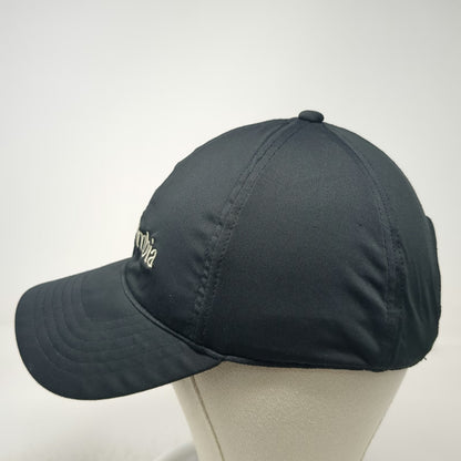 Columbia Baseball Cap Black One Size Strapback Curved Brim Embroidered Logo Hat