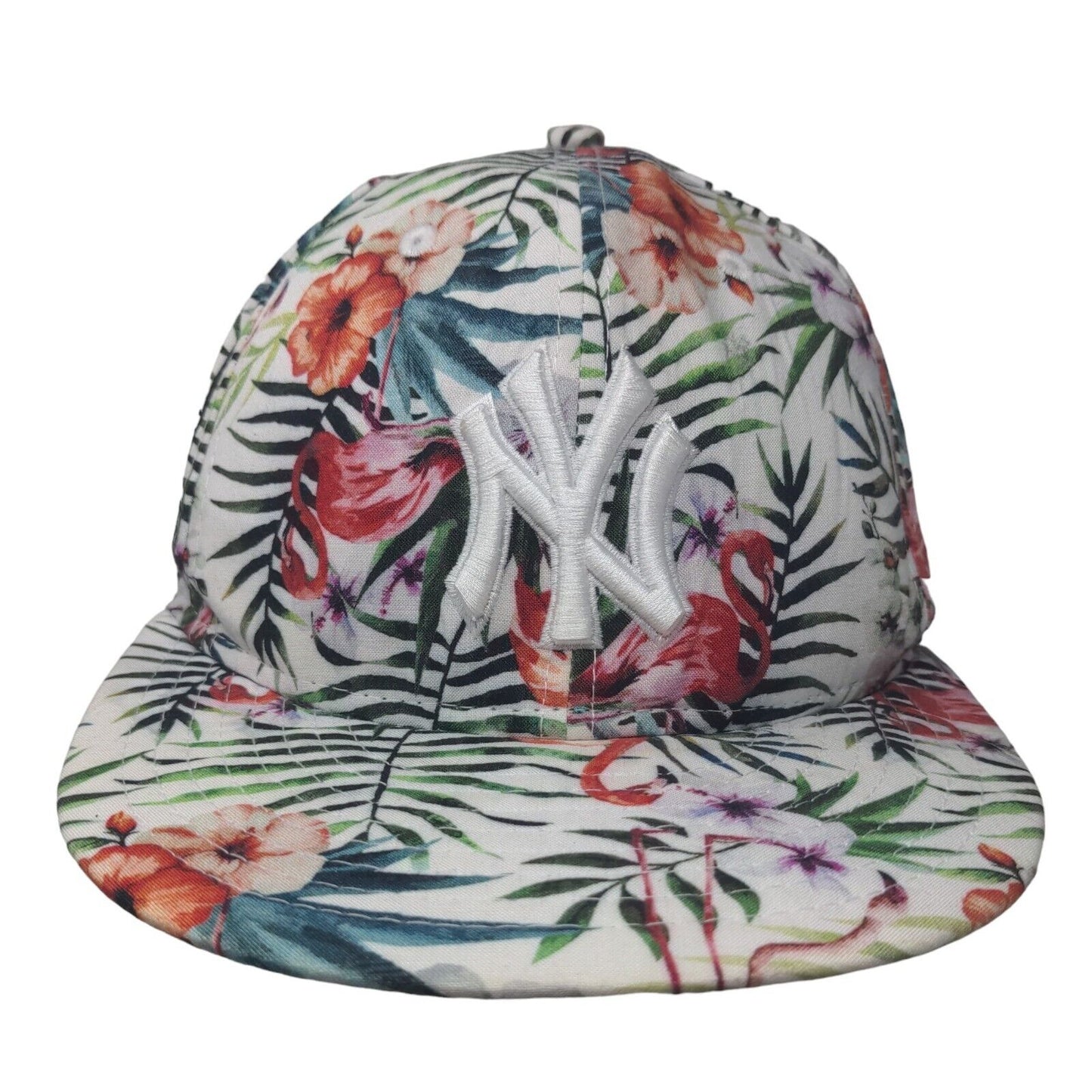 New Era Men's Snapback Hat OSFM Multicolor Floral Hawaiian New York Yankees