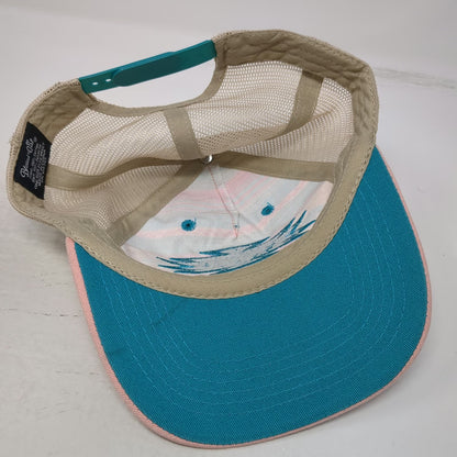 Blessed Girl Trucker Hat Pink One Size John 1:16 Southwestern Snapback Mesh