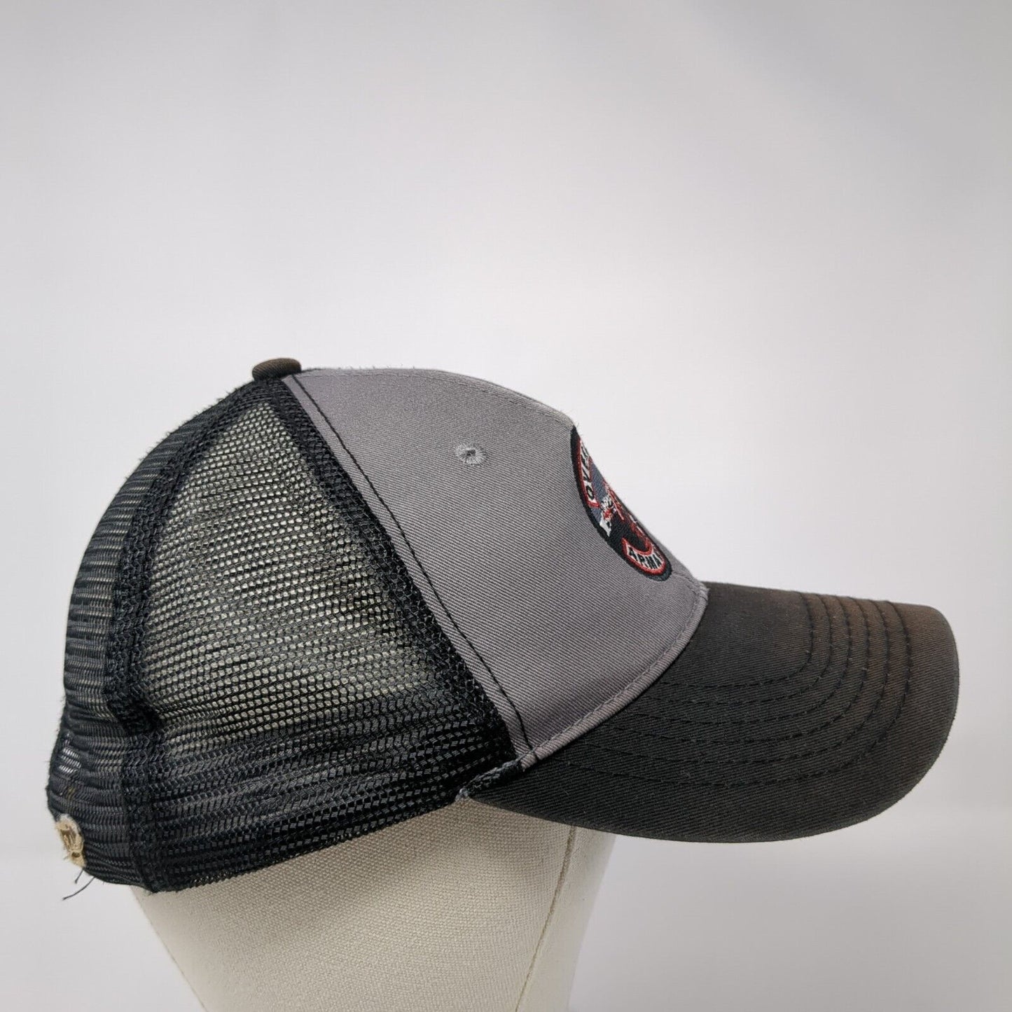 Overland Armament Snapback Trucker Hat Multicolor OS Adjustable Mesh Back Blue84