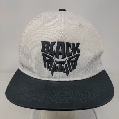 Black Panther Snapback Hat Multicolor OSFM Adjustable Embroidered Marvel