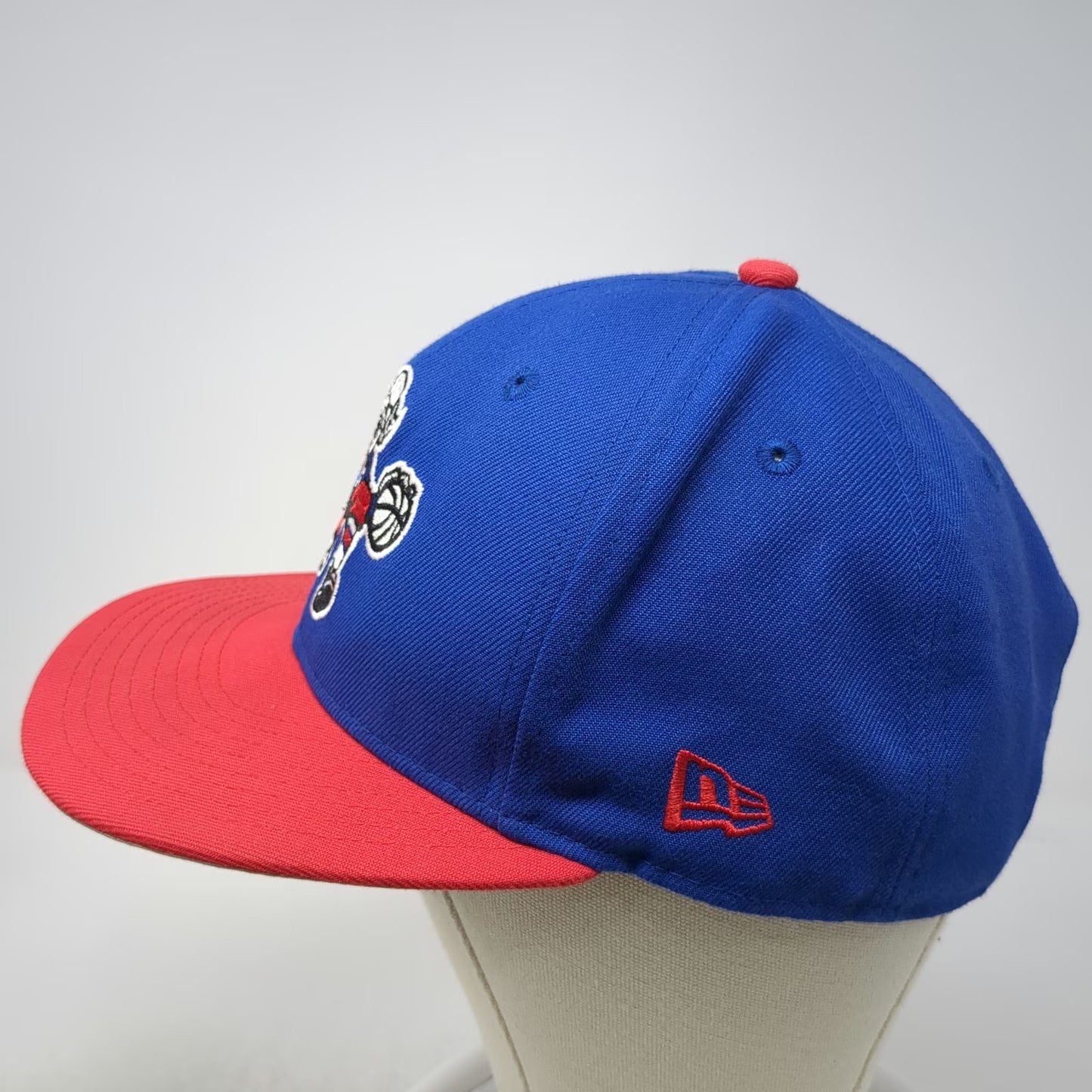 Philadelphia 76ers NBA New Era Snapback Blue Red One Size Joel Embiid 21 Hat