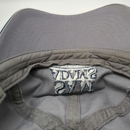 Sam Adams Light Beer Baseball Cap Gray Blue One Size Slideback Sandwich Brim Hat