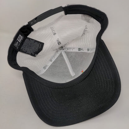 Real Estate Lab Snapback Mesh Back Trucker Hat Black OSFM New Era