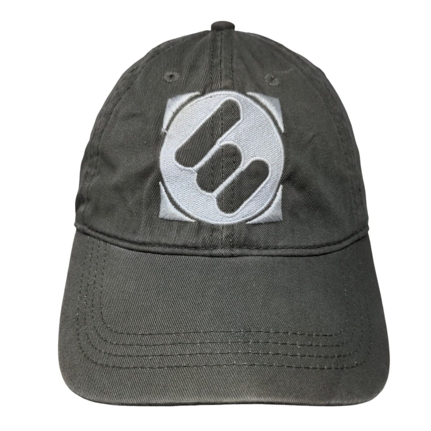 Eldeco Slideback Hat Gray One Size Embroidered Live Safe Cap America