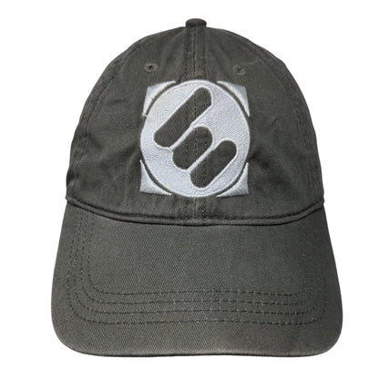 Eldeco Slideback Hat Gray One Size Embroidered Live Safe Cap America