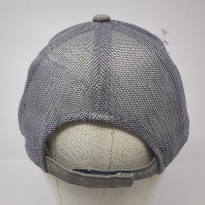 MTS Meyers Truck Service Trucker Hat Black OS Adjustable Mesh Back Outdoor Cap