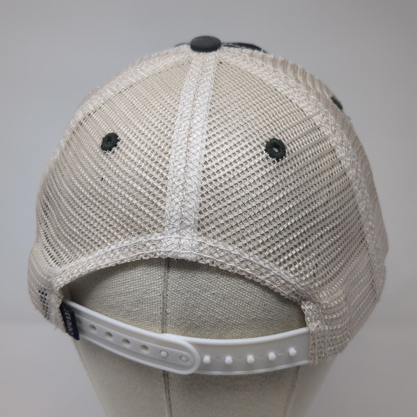 Idaho Equine Hospital Snapback Trucker Hat Gray OS Adjustable Mesh Back Ouray