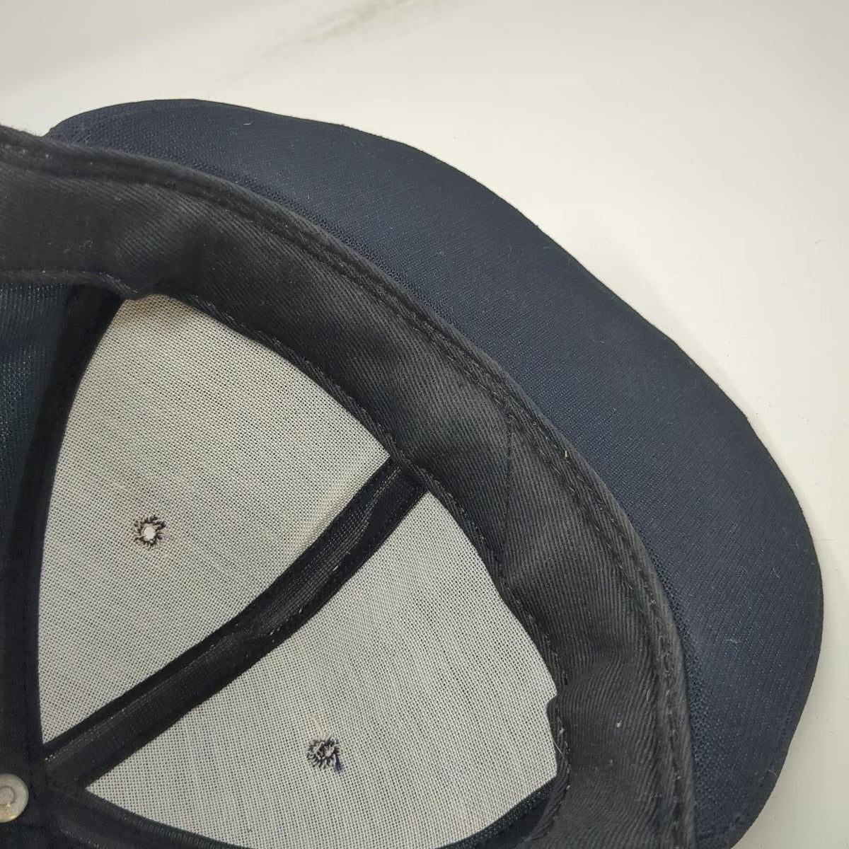 AJD Snapback Blue Hat L USS Independence CV-62 Scrambled Eggs Navy Military Ship