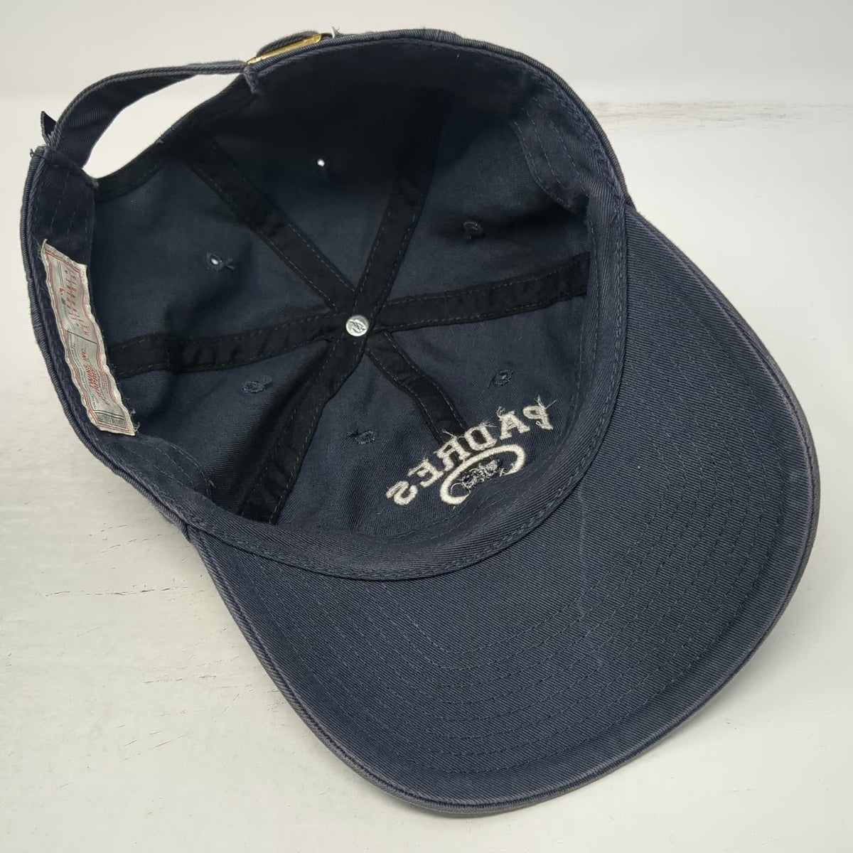 San Diego Padres MLB Twins Enterprise Baseball Cap Blue OSFM Slideback Cotton