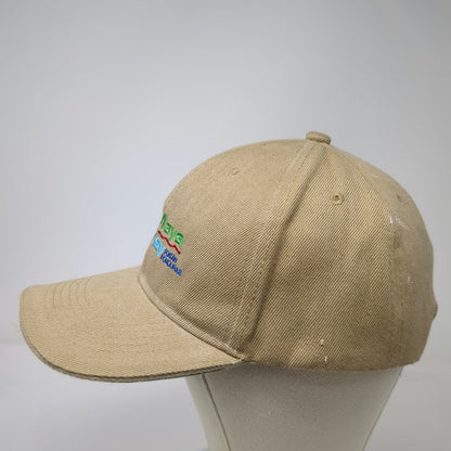 Maya Key Roatan Honduras Baseball Cap Beige One Size Strapback Hat Parrot