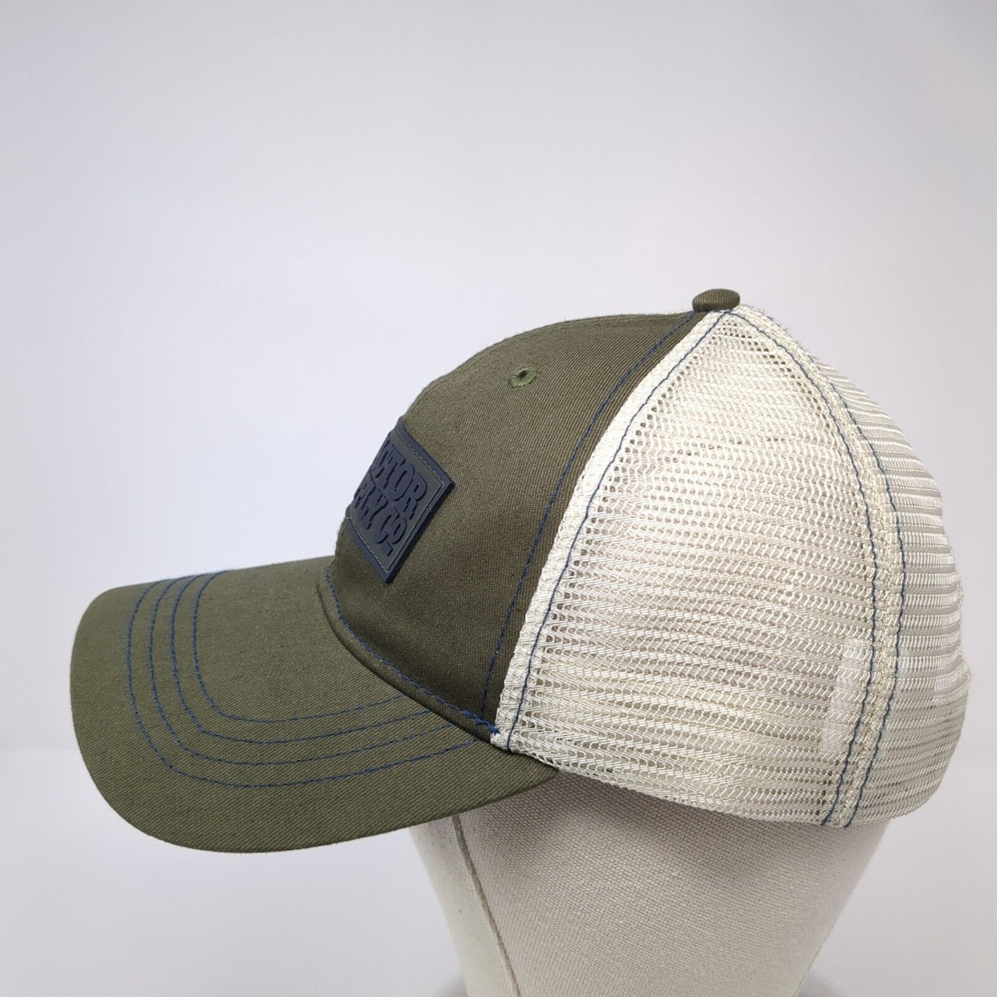 Tractor Supply Co Snapback Mesh Back Trucker Hat Green One Size Patch