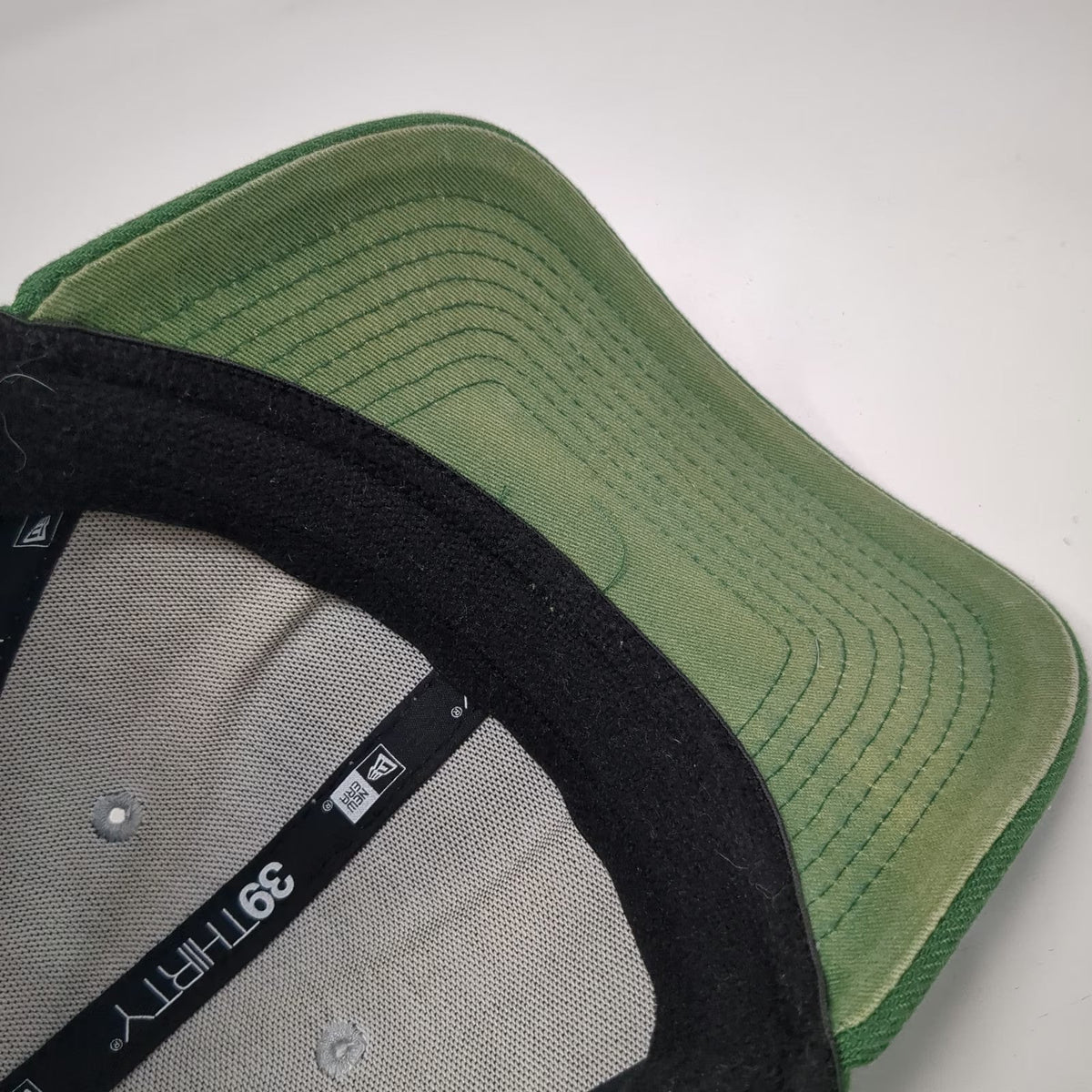 New Era Baseball Cap Green M NFL Packers GB Patch Stretch Fit 39THIRTY Hat