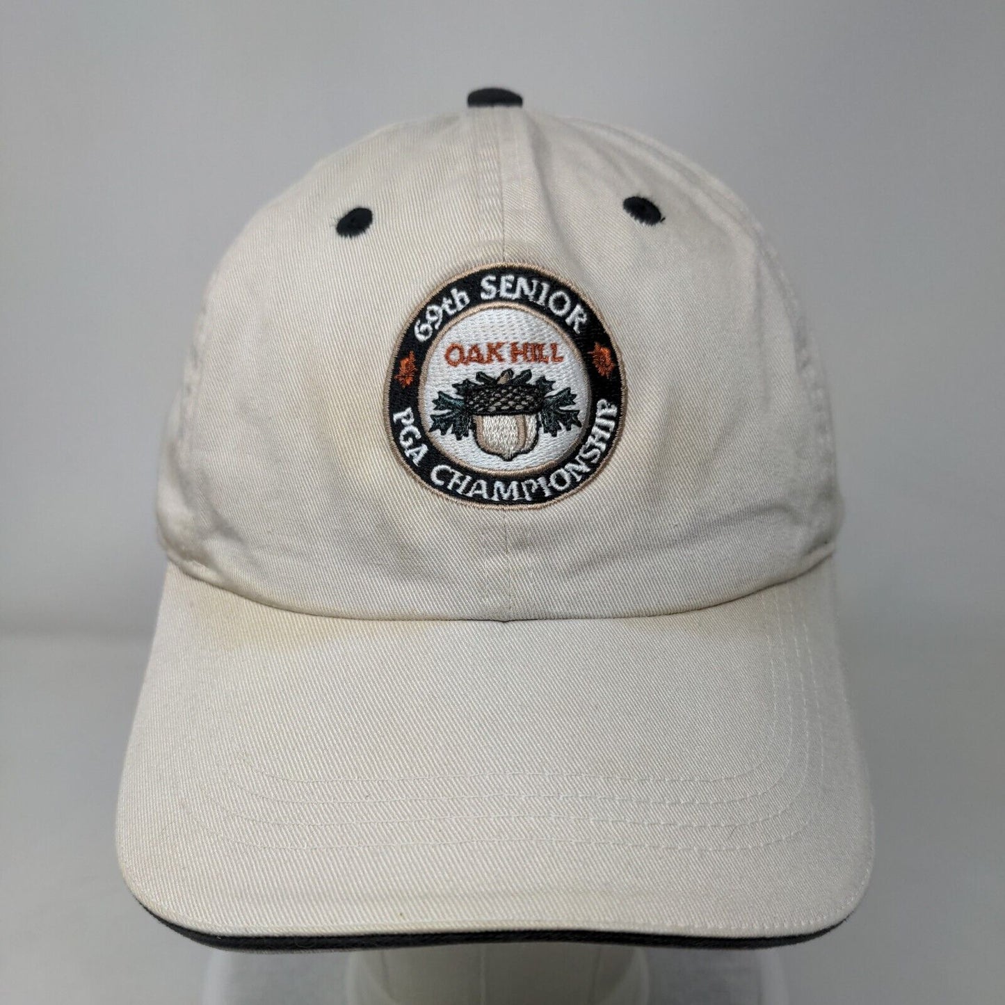 Oak Hill 69th Senior PGA Championship Slideback Hat Tan Classic Cut