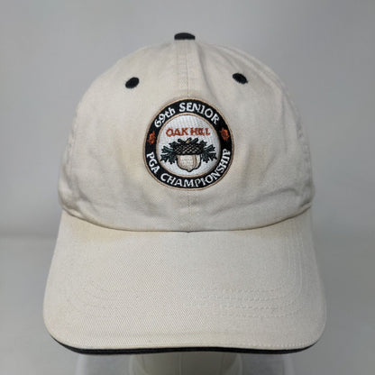 Oak Hill 69th Senior PGA Championship Slideback Hat Tan Classic Cut