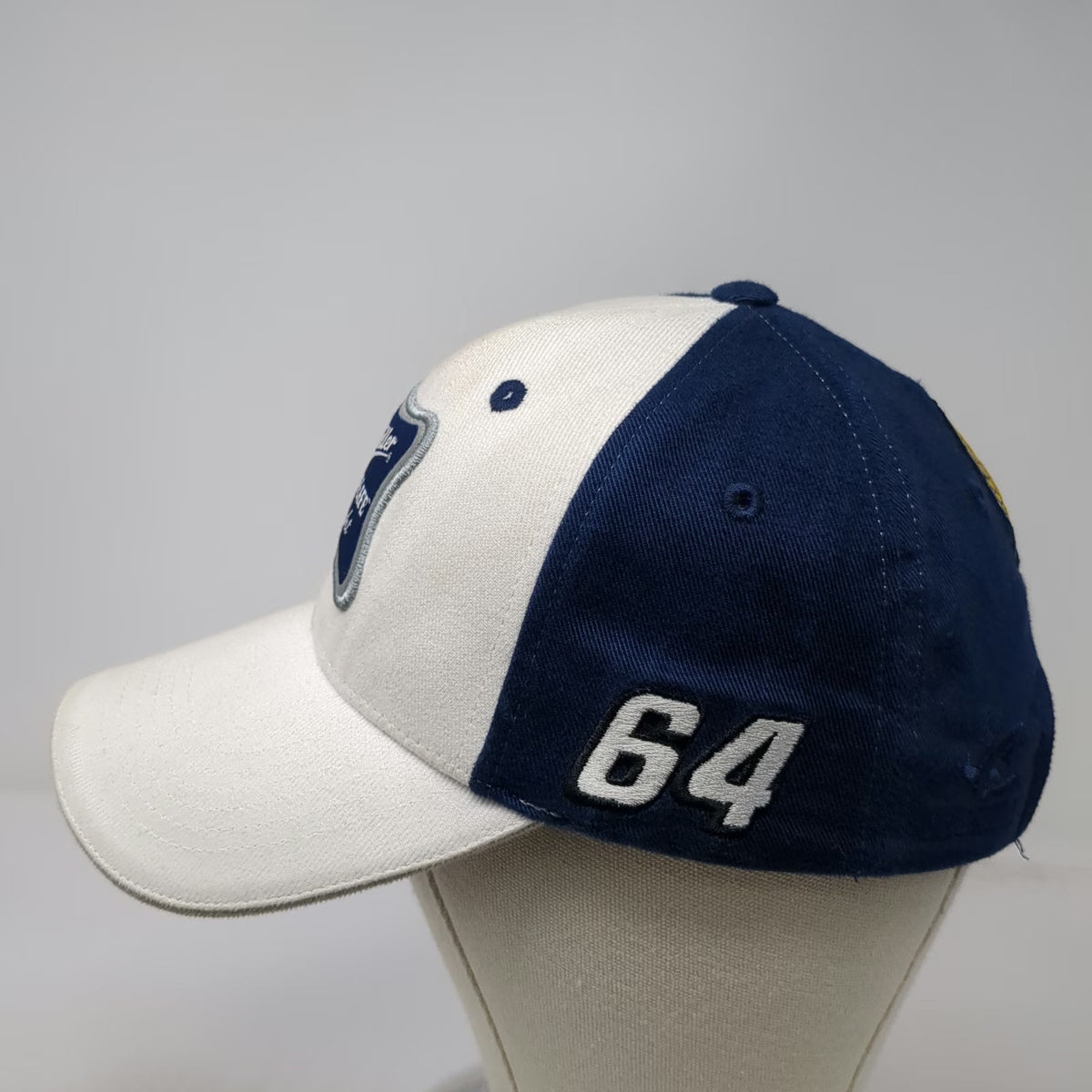 Chase Miller High Life Rusty Wallace 64 Baseball Cap White One Size Racing Hat