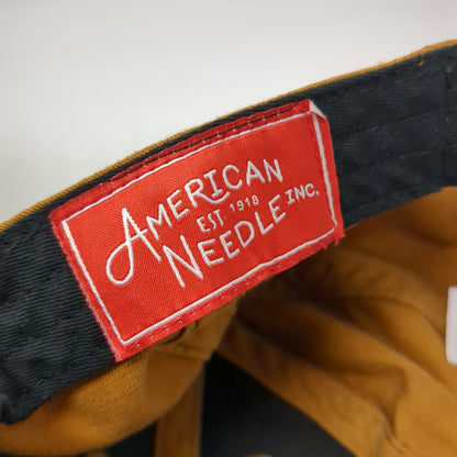 American Needle Mack Trucks Bulldog Baseball Cap Brown One Size Strapback Hat