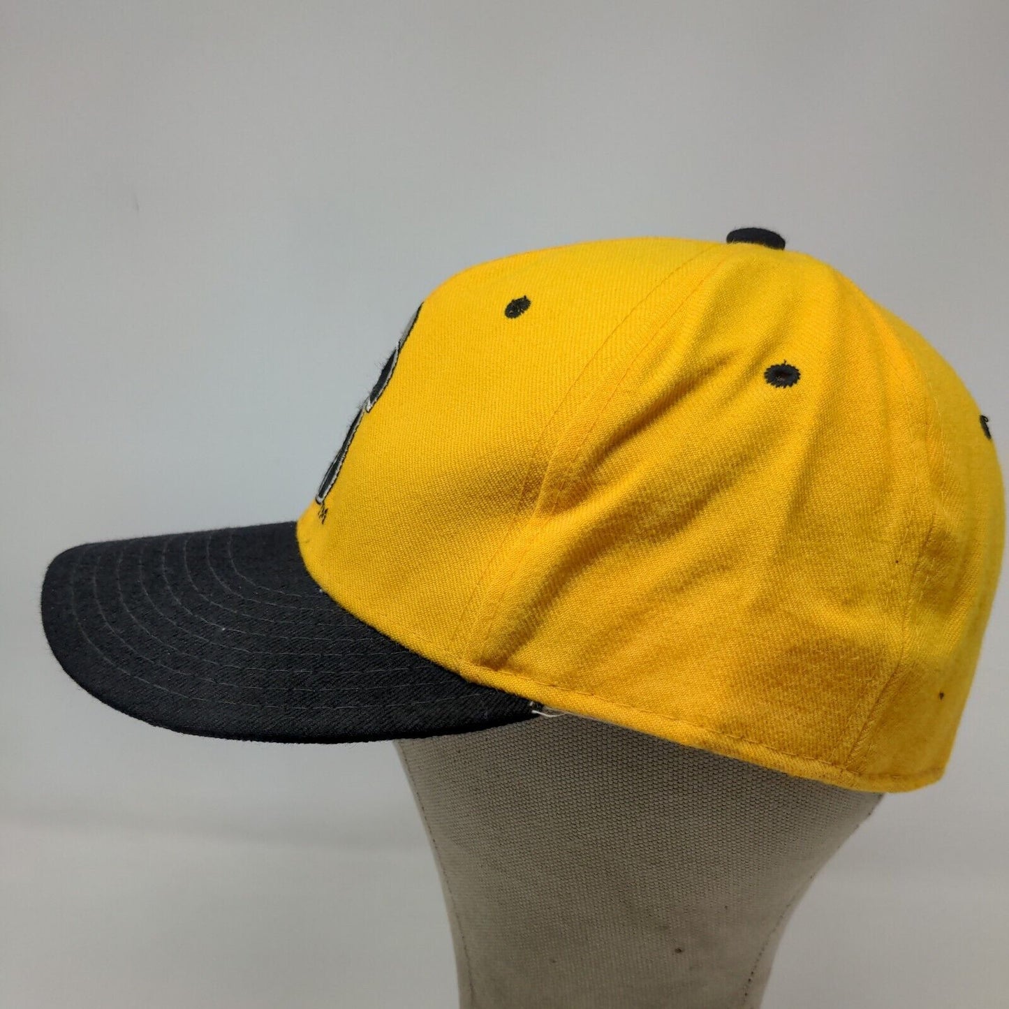 New Era NFL Team Collection Men's Fitted Hat Yellow 7 3/8 Pitttsburgh Steelers