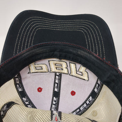 PBR Professional Bull Riders Strapback Trucker Hat Multicolor OS Adjustable Mesh