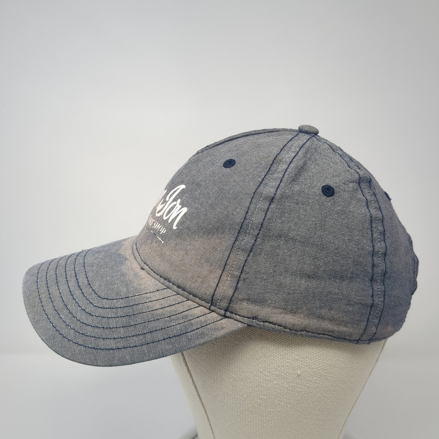 Ron Jon Surf Shop Strapback Baseball Cap Blue One Size Adjustable Embroidered