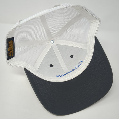 Eupen Cable USA Snapback Trucker Hat Gray One Size Mesh Back Yupoong