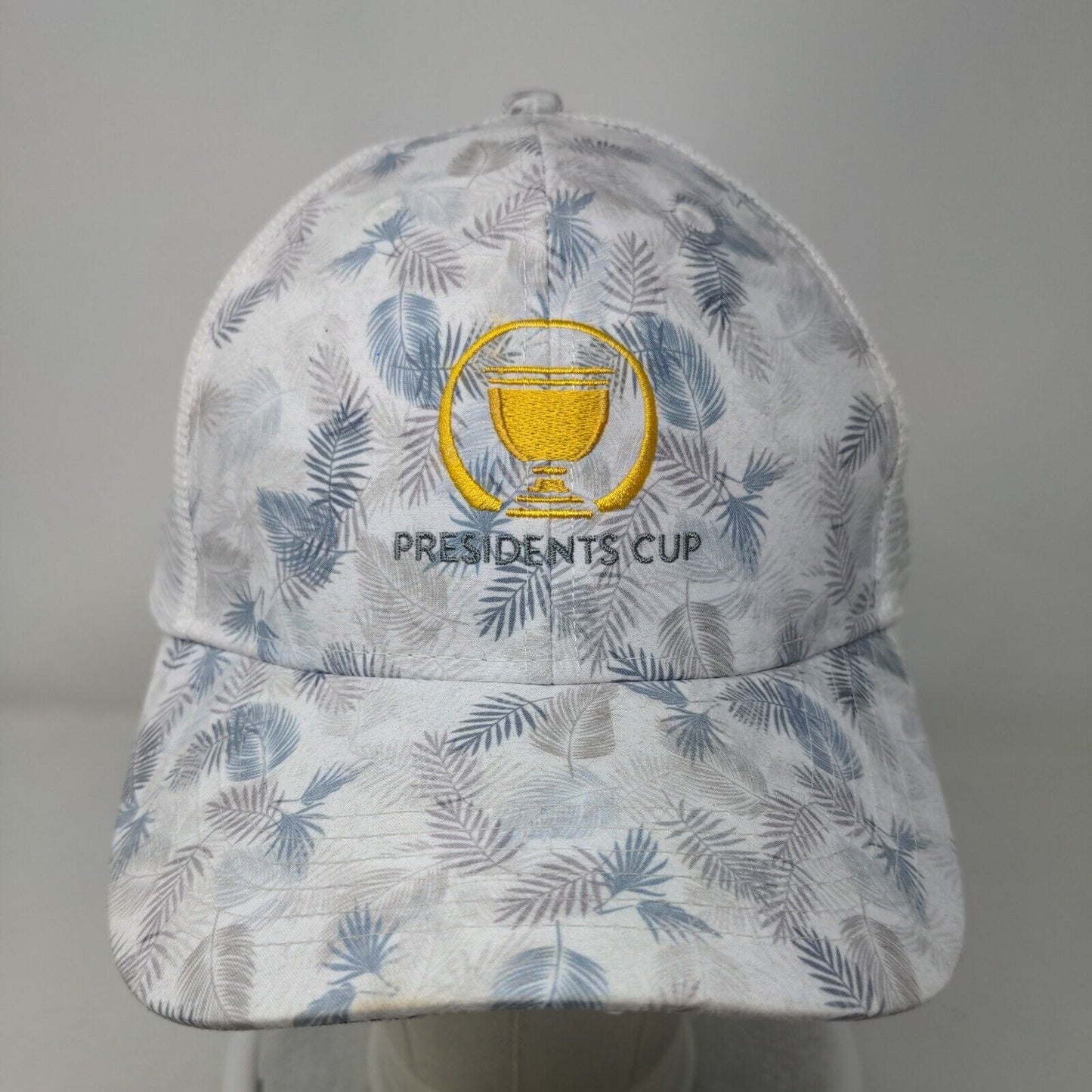 Presidents Cup Snapback Trucker Hat Multicolor One Size Embroidered Mesh Back