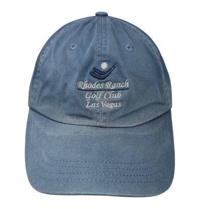 Rhodes Ranch Golf Club Las Vegas Baseball Cap Blue One Size Adjustable Imperial