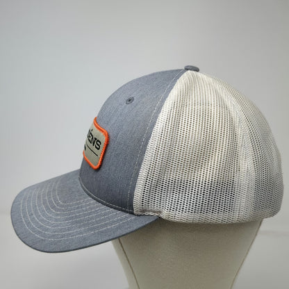 Grundéns Trucker Hat Gray White One Size Mesh Snapback We Are Fishing Patch