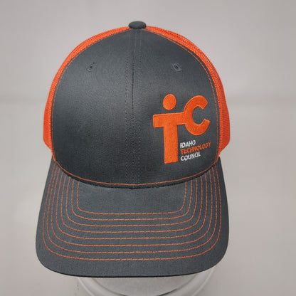 Idaho Technology Council Snapback Trucker Hat Multi One Size Mesh Back