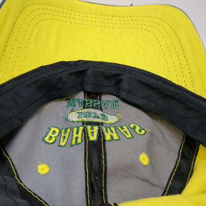 Baseball Cap Yellow One Size Nassau Bahamas 1973 Strapback Embroidered Hat