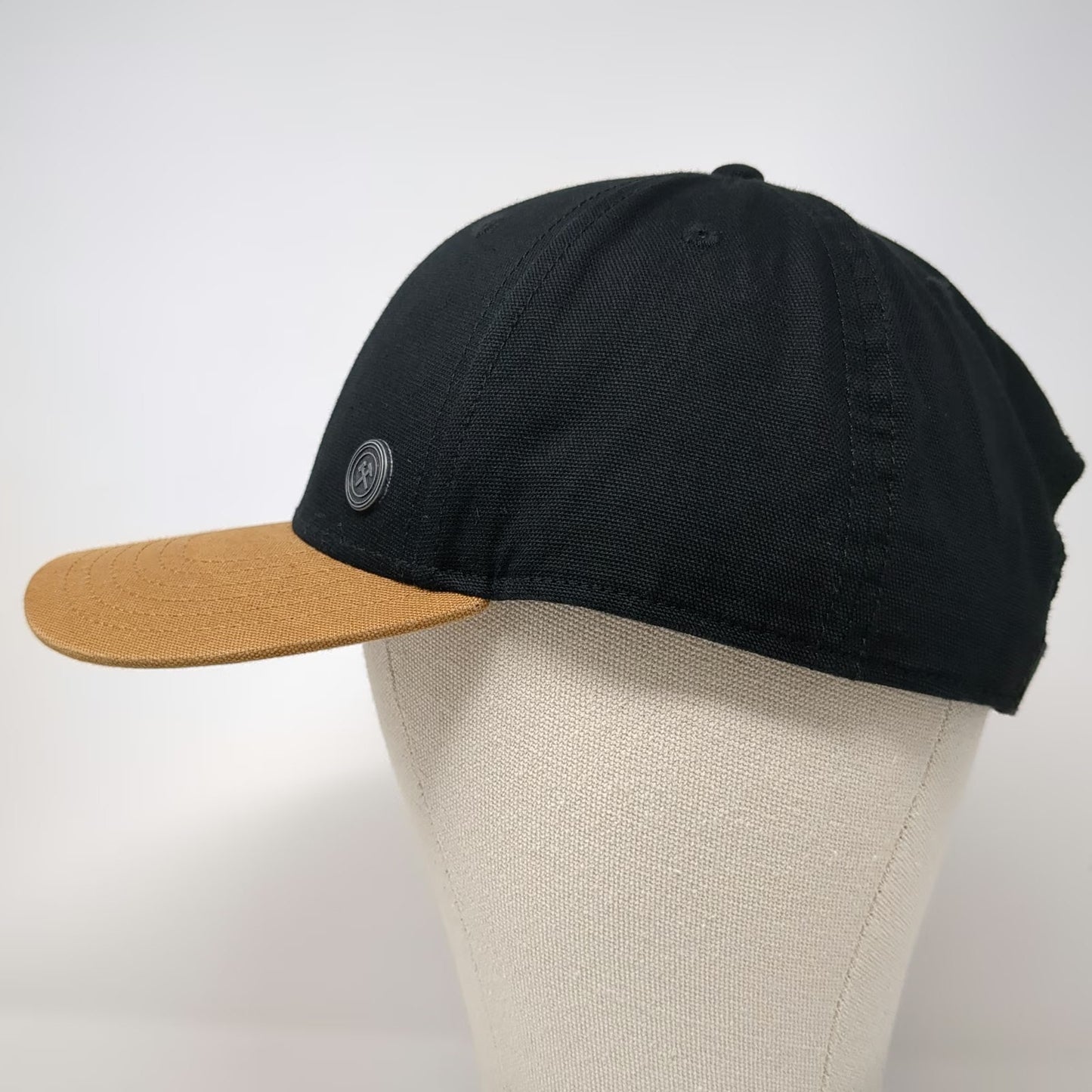 George Baseball Cap Black One Size Strapback Side Pocket Hammer Pick Pin hat